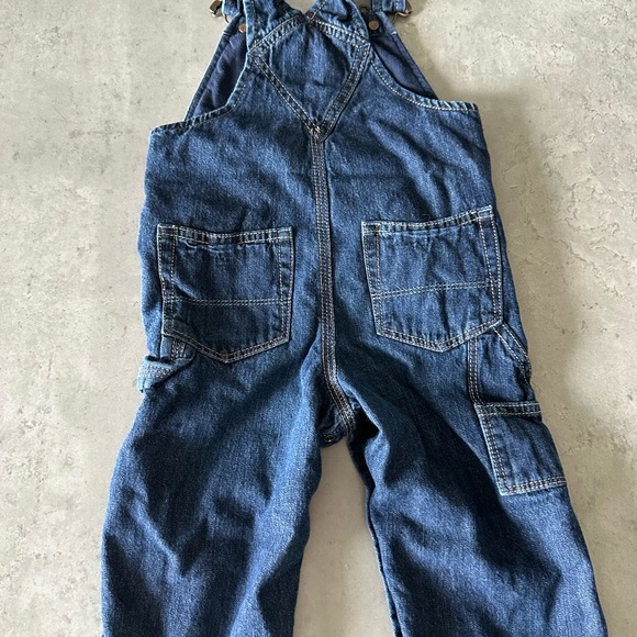 GAP Blue Denim Overalls Classic Bib Style - Picture 2 of 5